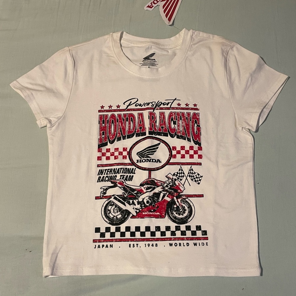 Honda Fitted Cropped Tee